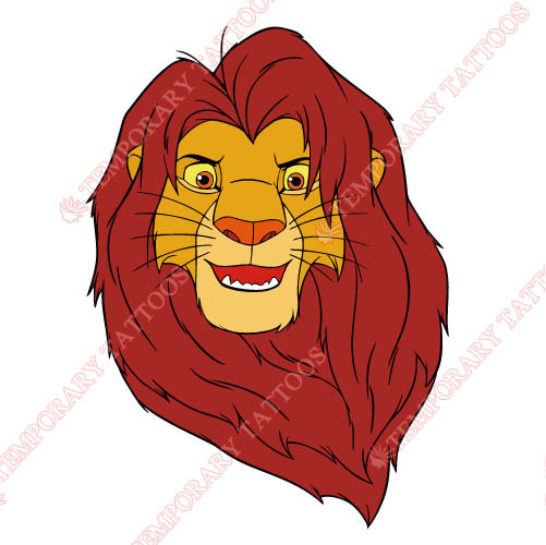 The Lion King Customize Temporary Tattoos Stickers NO.937